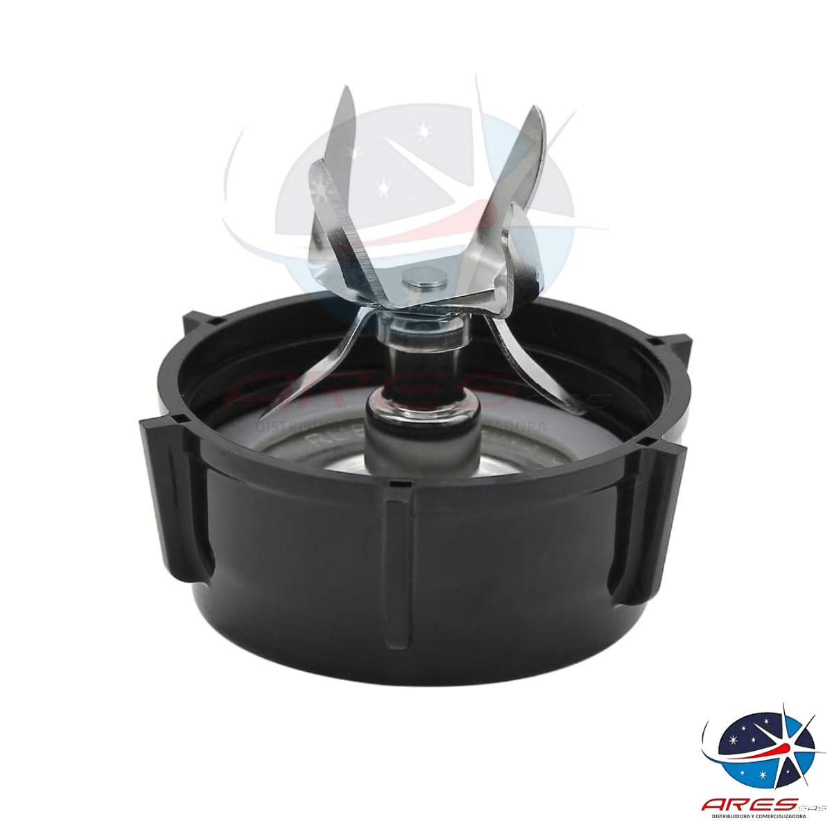 Kit Vaso Cuadrado + Base + Cuchilla 6 Aspas Para Licuadora Oster