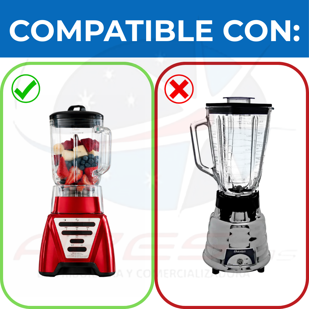 Empaque X2 Para Licuadora Y Cuchilla Oster Xpert