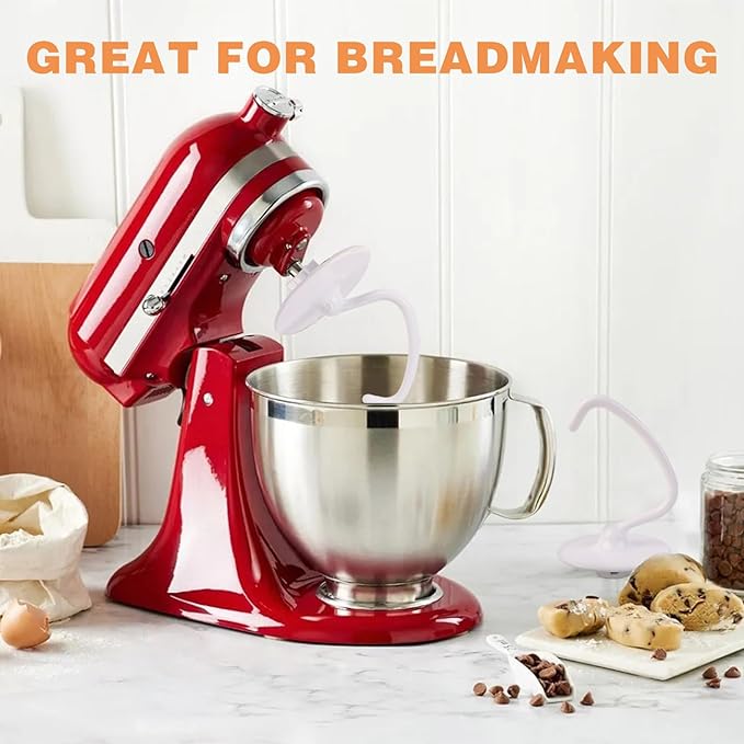 GANCHO DE MASA RECUBIERTO PARA KITCHENAID 4.5 / 5 QT – MODELO K45DH