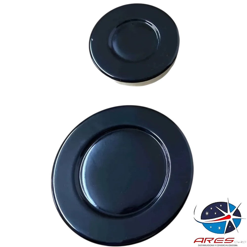 Juego X2 De Tapa Quemador Challenger Para Estufa A Gas
