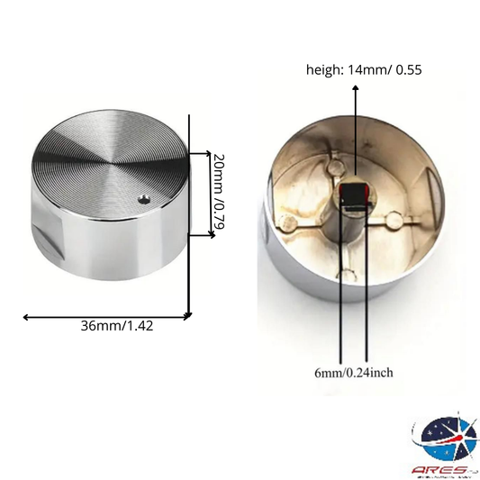 Perilla Plateada Para Estufa Challenger X4