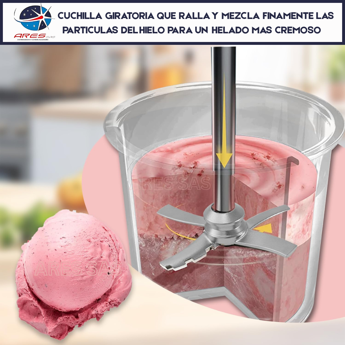 Cuchilla para Maquina de Helados NC300/301 NINJA