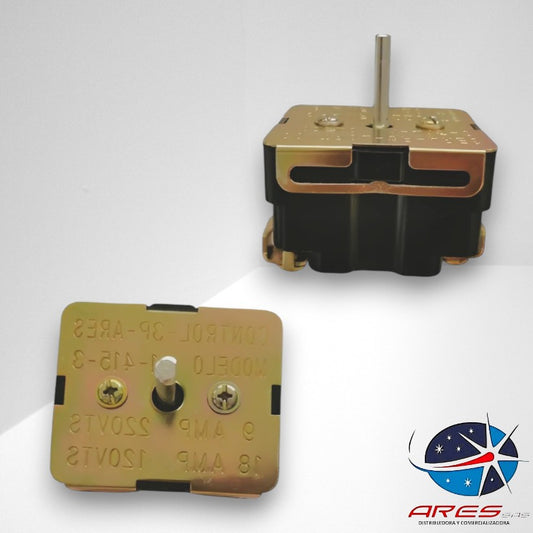 Repuesto Para Estufa Eléctrica Control 3 Calores Antiguo