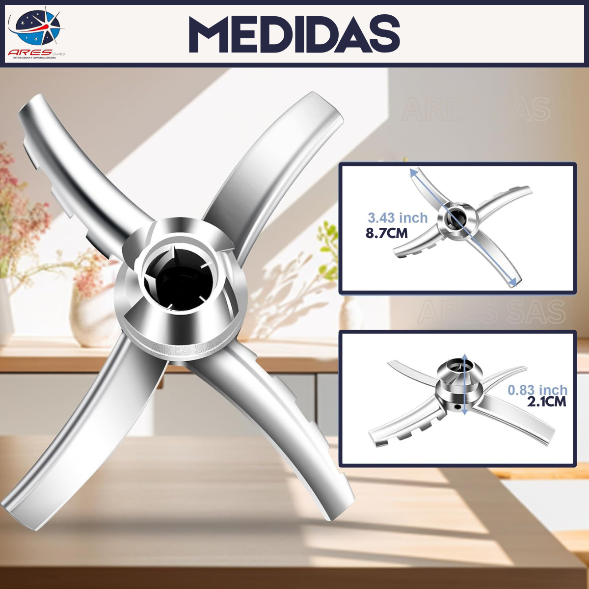 Cuchilla Para Maquina de Helados NC500/501 NINJA