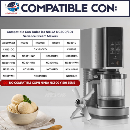 Cuchilla para Maquina de Helados NC300/301 NINJA
