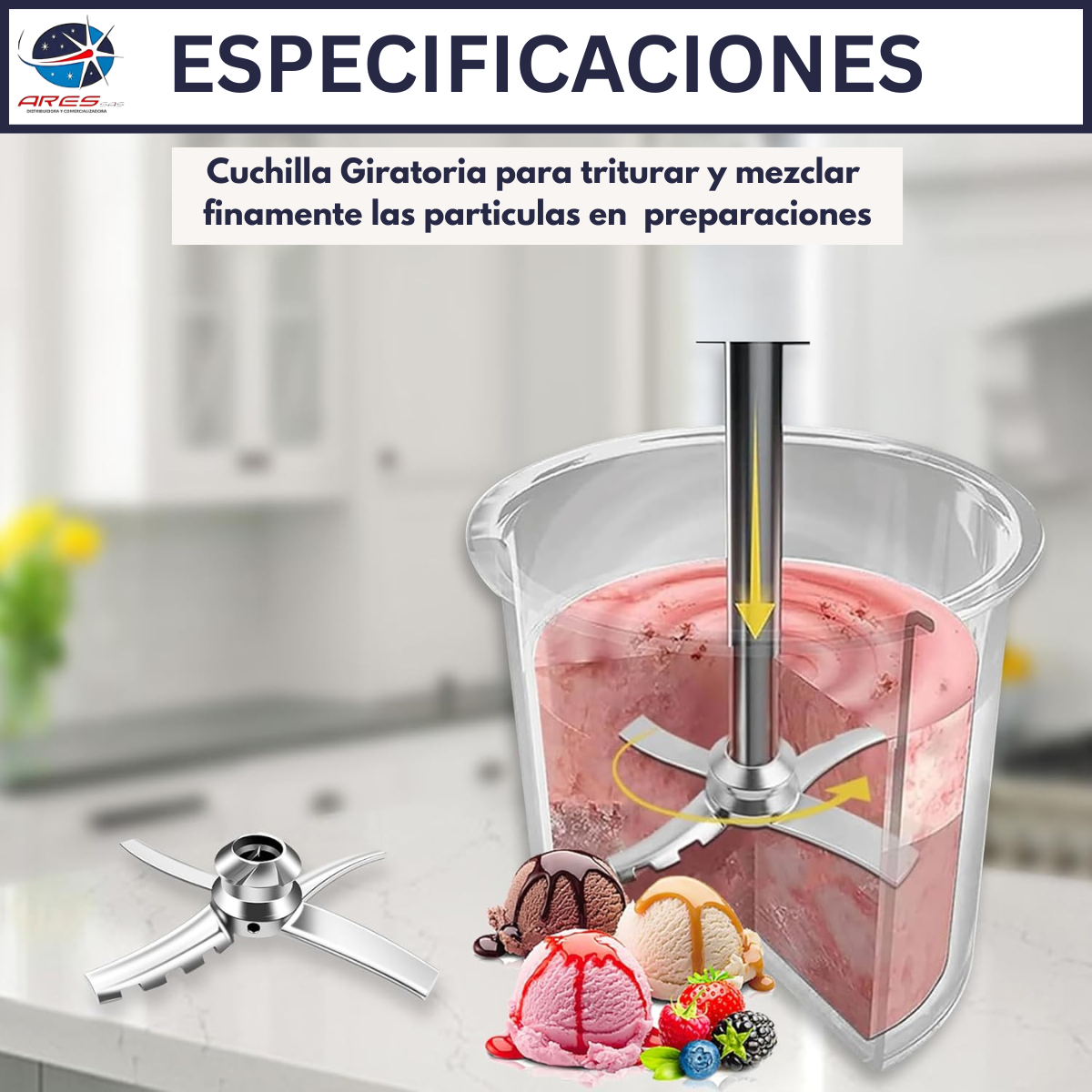 Cuchilla Para Maquina de Helados NC500/501 NINJA