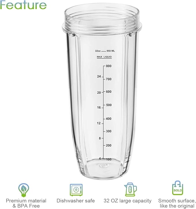 Vaso Para Licuadora Ninja 32 OZ