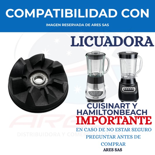 Acople Para Licuadora Cuisinart Y HamiltonBeach
