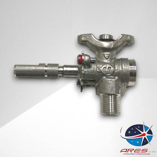 Valvula Brida Corta Aluminio Para Estufa Haceb