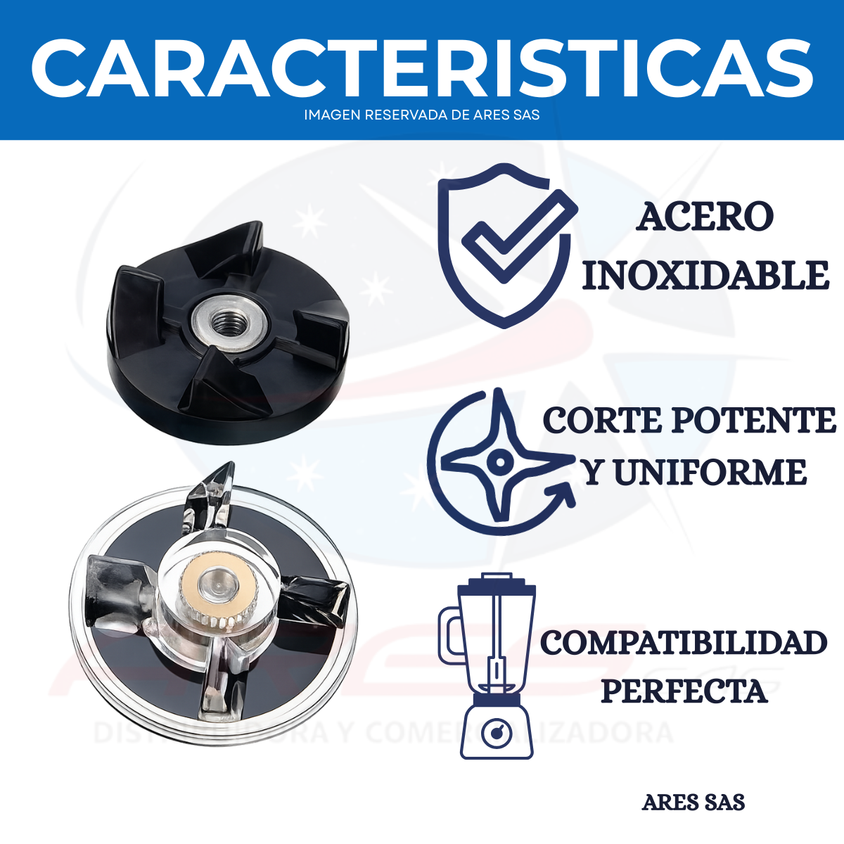 Kit X 2 Acoples Para Licuadora Magic Bullet