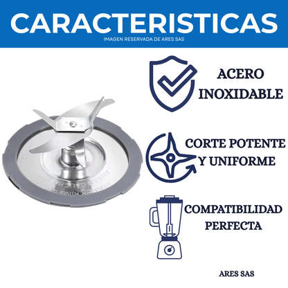 Cuchilla + Base Para Licuadora Oster Xpert