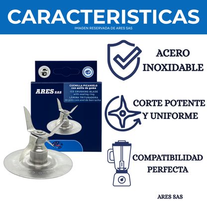 Cuchilla Para Oster 4  Aspas