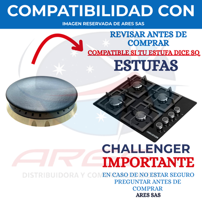 Quemadores X4 Un De Alto Rendimiento Para Estufa Challenger