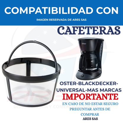 Filtro de cafetera 10-12 Tazas Diversas marcas