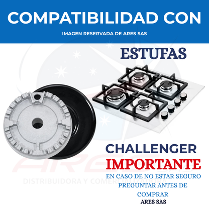 Difusor Mediano Con Tapa Para Estufa