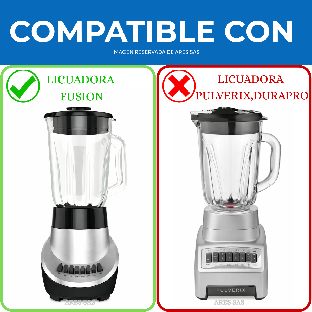 Cuchilla Fusión acople metálico licuadora B&D
