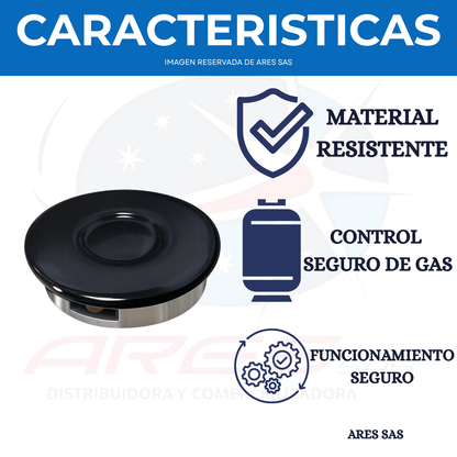 Difusor Pequeño Con Tapa Para Estufa CHALLENGER