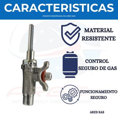 Valvula Recta Para Estufa Haceb