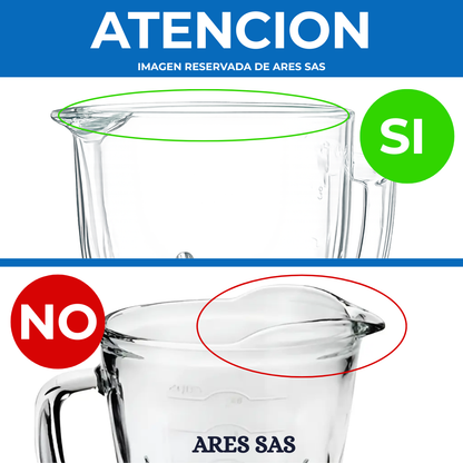 Kit Vaso AllDrive + Cuchilla + Base + Tapa para Licuadora Oster
