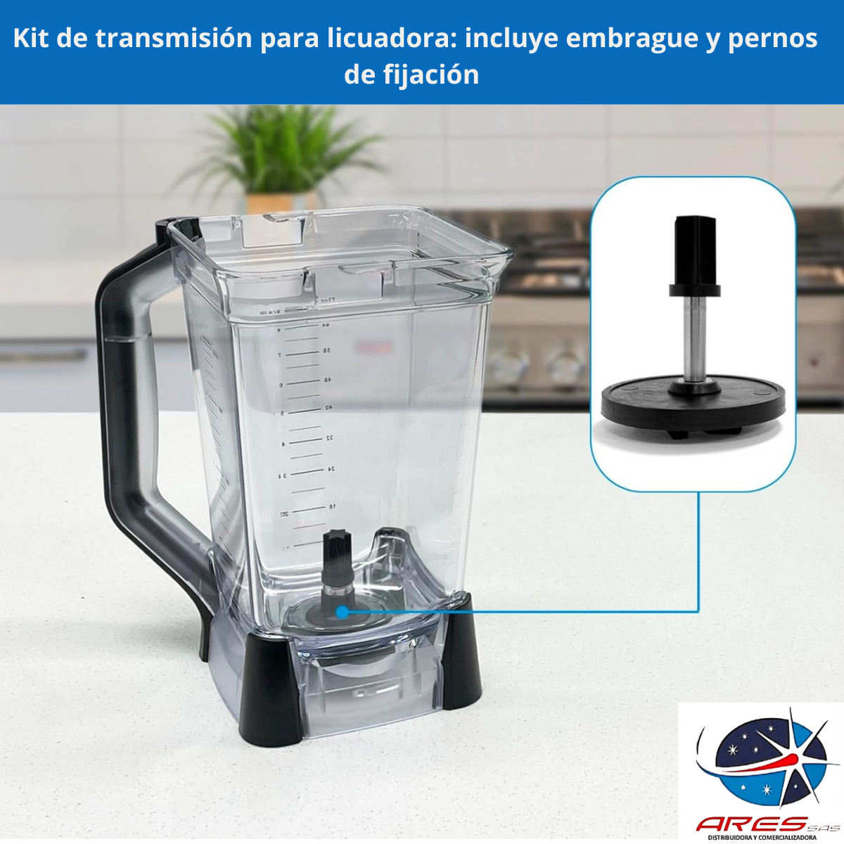 Acople/Engranaje Para Licuadora Ninja