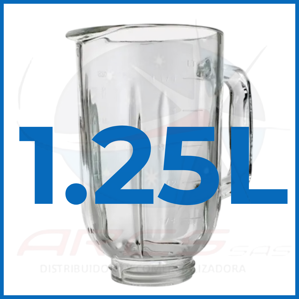 Vaso Vidrio Para Licuadora TurboPro-Fusion