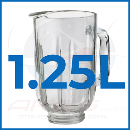 Vaso Vidrio Para Licuadora TurboPro-Fusion