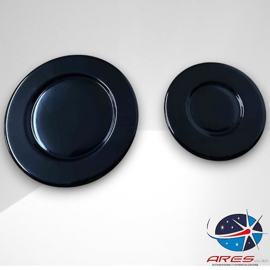 Juego X2 De Tapa Quemador Challenger Para Estufa A Gas