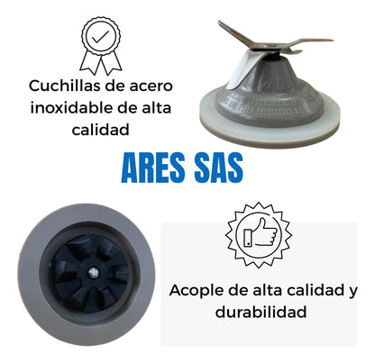 Kit Cuchilla turbopro/durapro + Base Para Licuadora Black and Decker