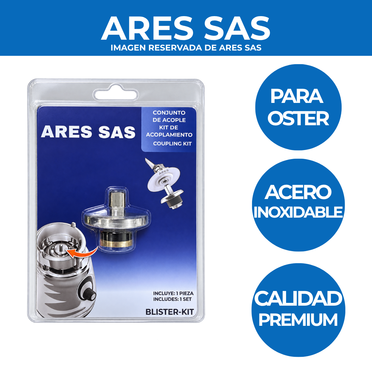 Acople Para Licuadora Oster ARES