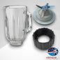Kit De Vaso+ Cuchilla +Base Para Licuadora Durapro/turbopro