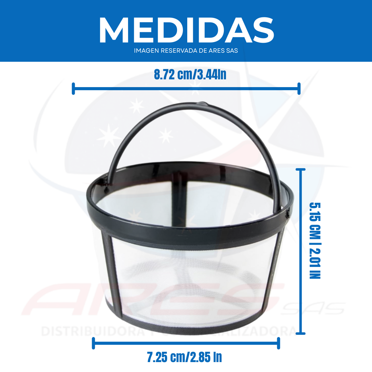Filtro cafetera de 4 a 6  Tazas Diversas marcas