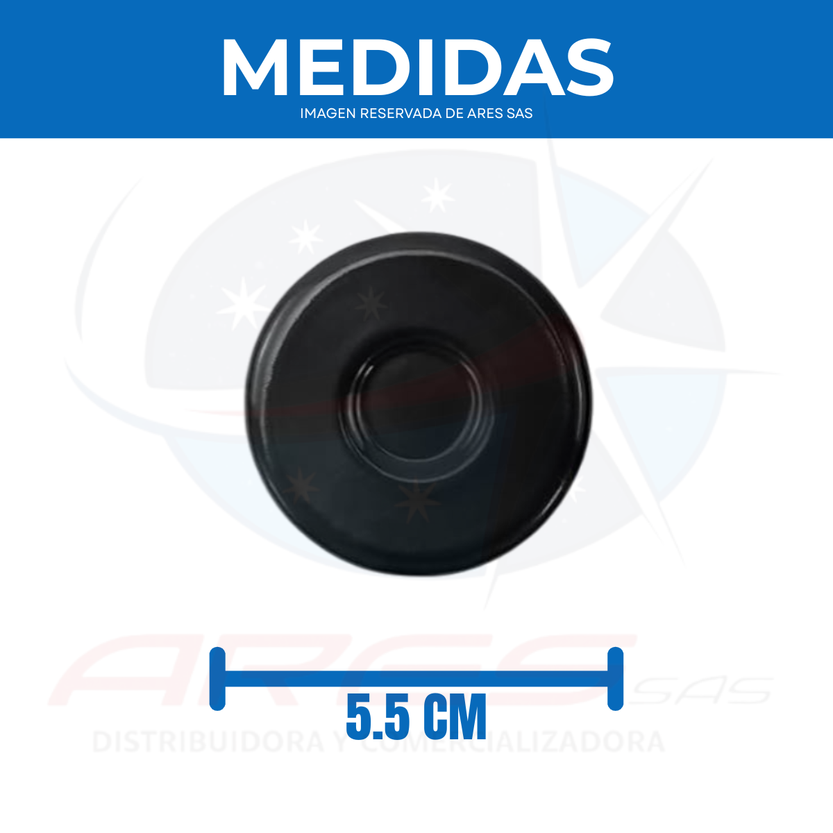 Difusor Pequeño Con Tapa Para Estufa CHALLENGER