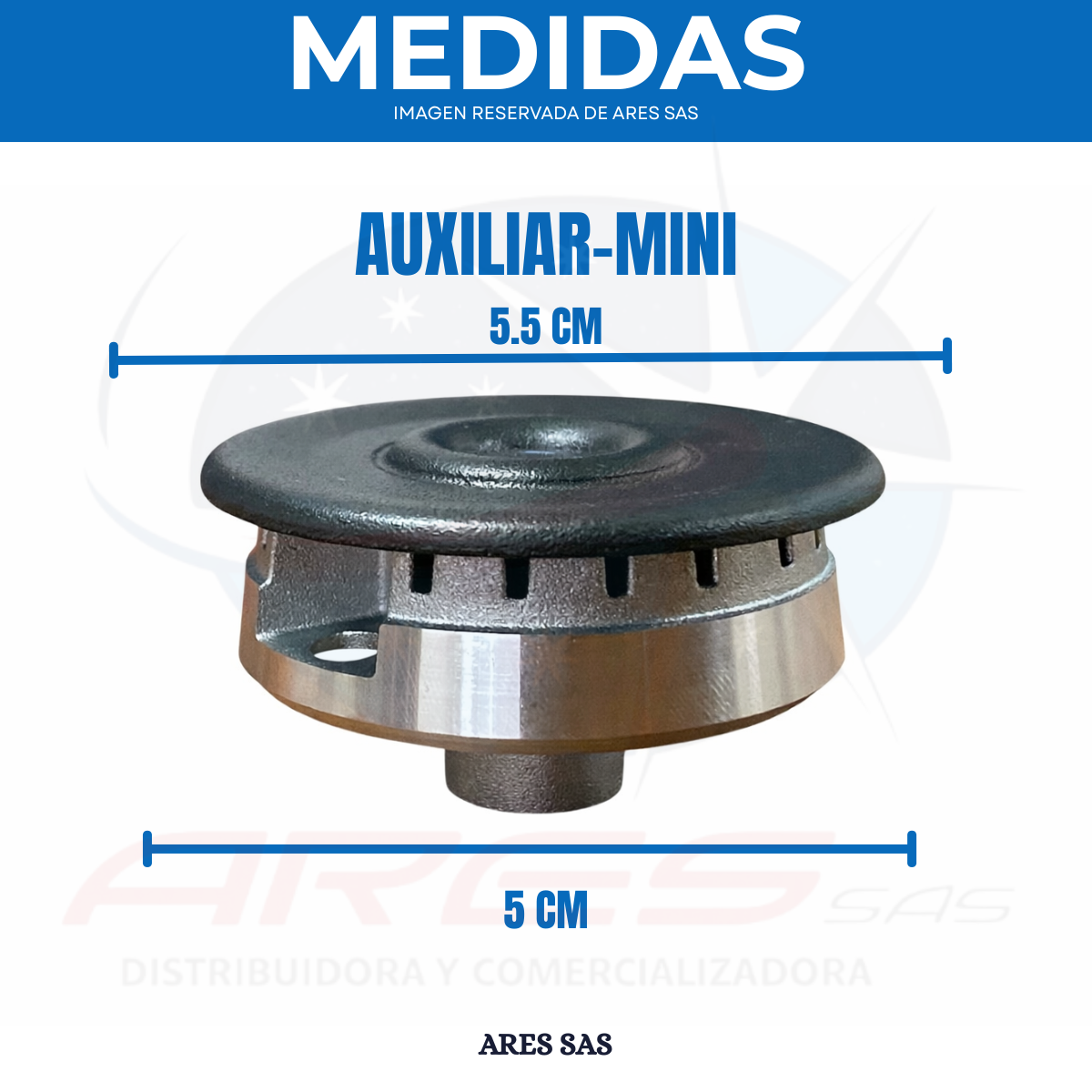 Quemador + Tapa Auxiliar Para Estufa Challenger SP
