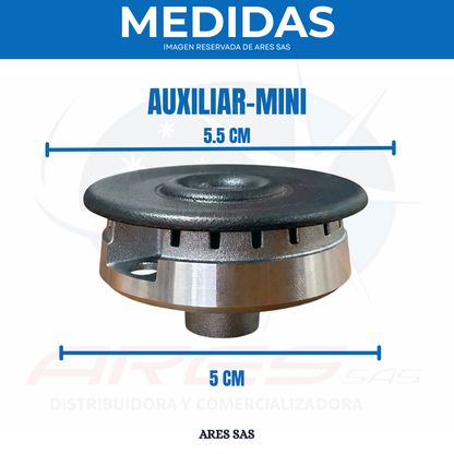 Quemador + Tapa Auxiliar Para Estufa Challenger SP