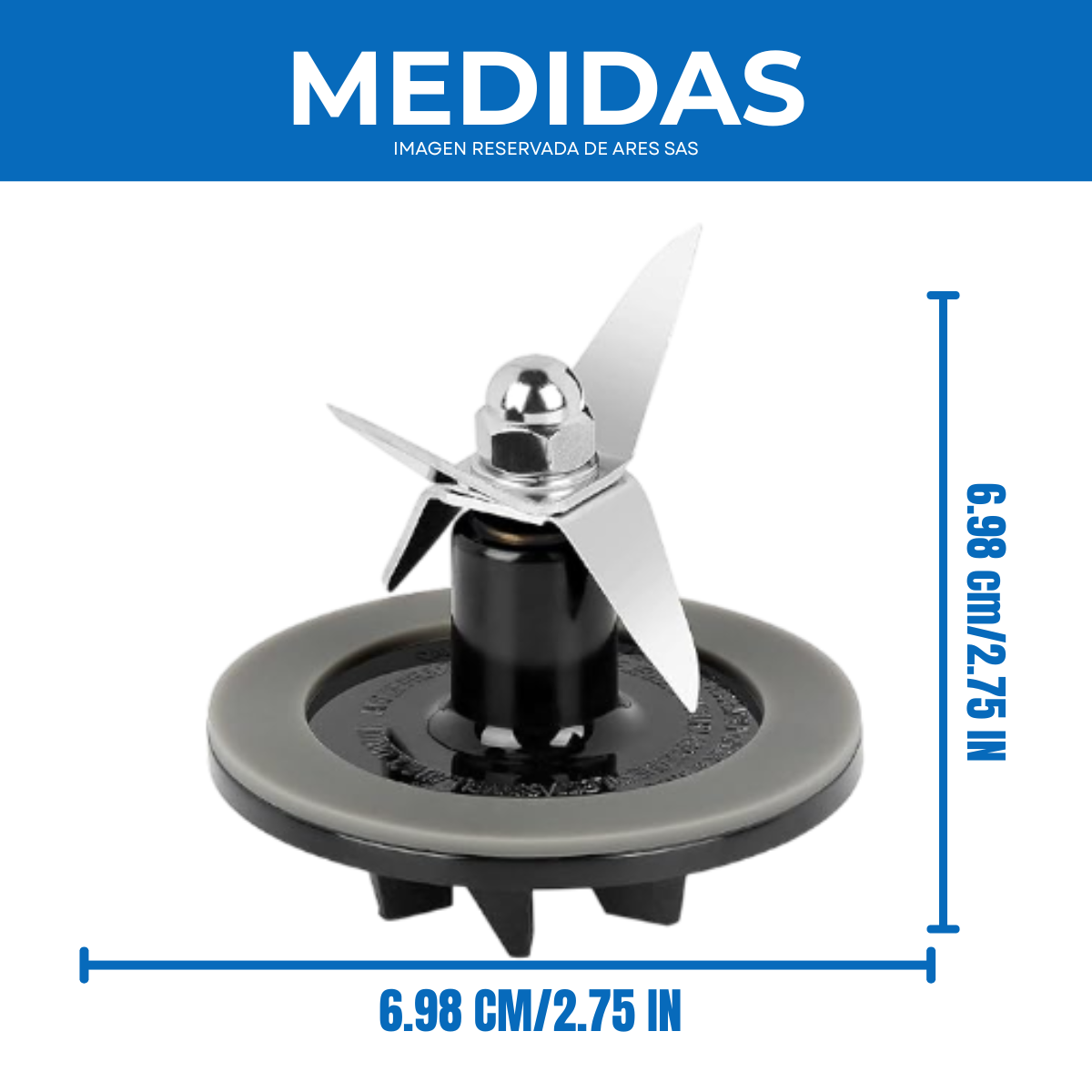 Cuchilla para licuadora Cuisinart