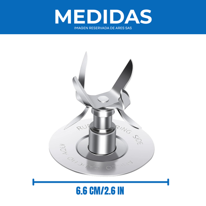 Cuchilla Para Oster Reversible 6 Aspas