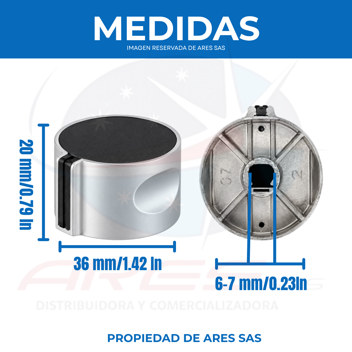 Perilla Para Estufa Y Horno Challenger X2