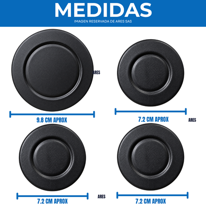 Juego X4 Quemadores SomiExpress Diversas Marcas