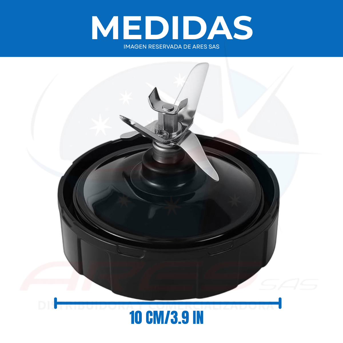 Cuchilla Para Licuadora Nutri Ninja De 7 Aletas