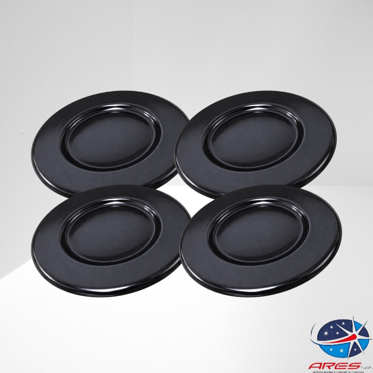 Juego X4 De Tapa Quemador Challenger Para Estufa A Gas