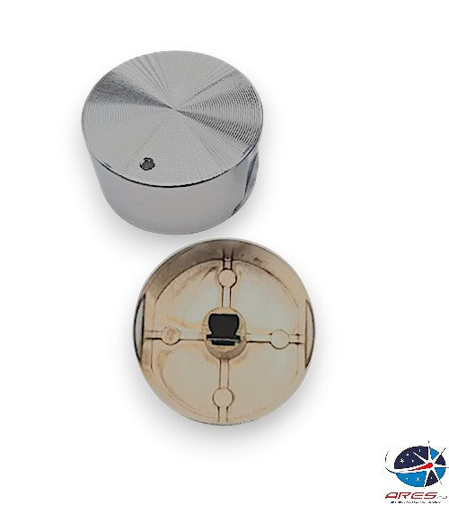 Perilla Para Estufa Challenger Plateada X2