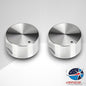 Perilla Para Estufa Challenger Plateada X2