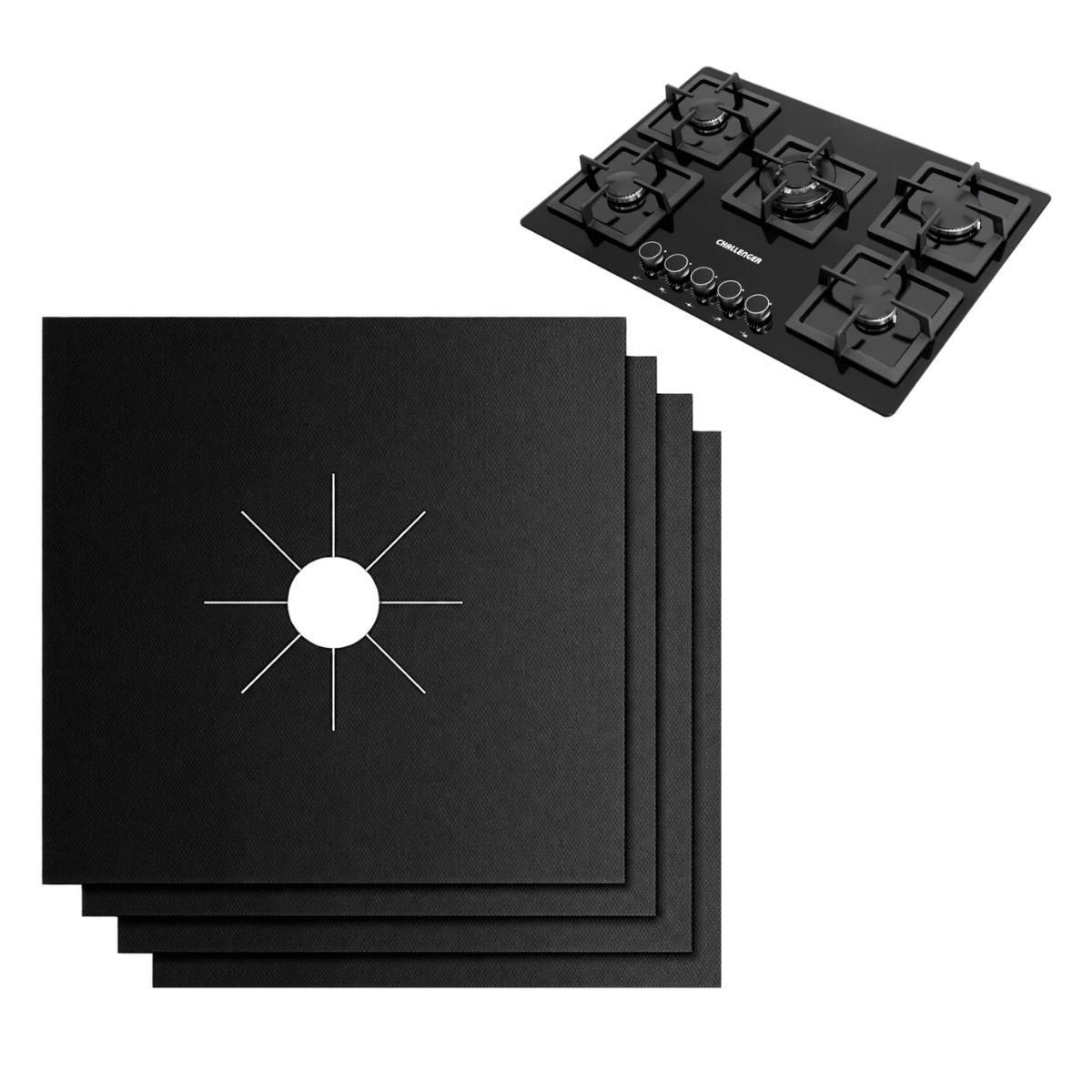 Protector Para Estufa Reutilizable X4 unidades