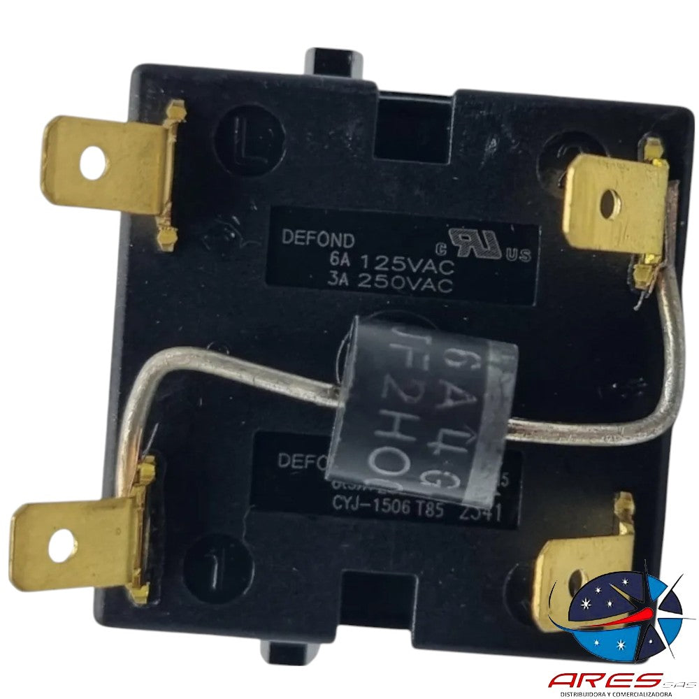 Interruptor/Switche Con Diodo Para Licuadora Oster