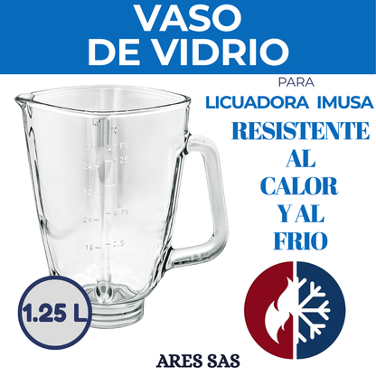Vaso + Cuchilla Para Licuadora Imusa Infinyforce-Powermix