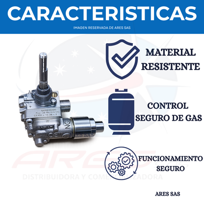 Valvula Para Estufa Challenger Aluminio SQ6765, SQ6767