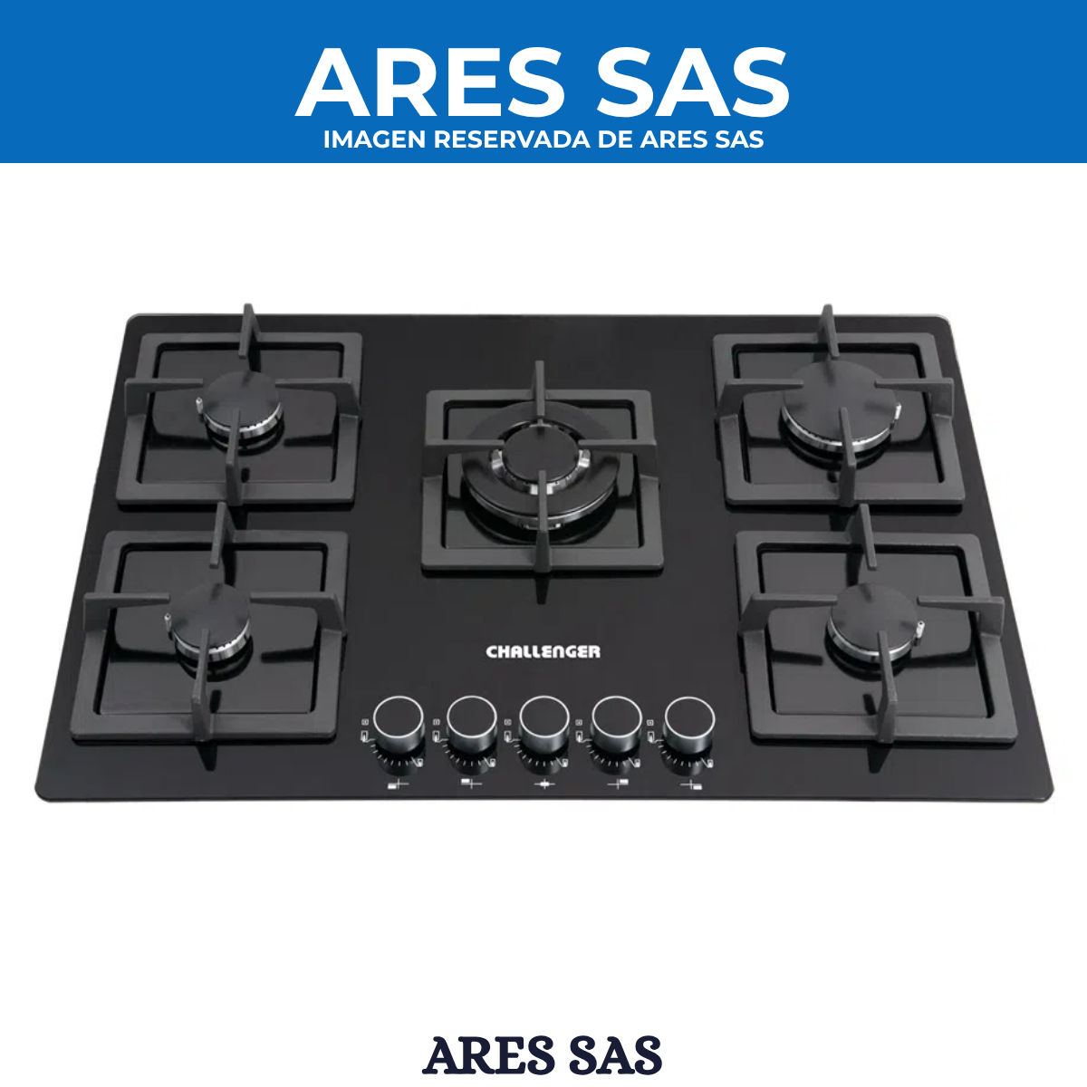 Juego X4 Platos Para Estufa Challenger SQ