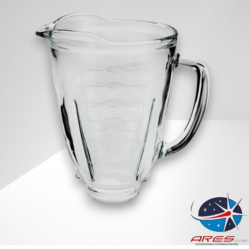Vaso Vidrio Genérico Para Licuadora Oster Reversible