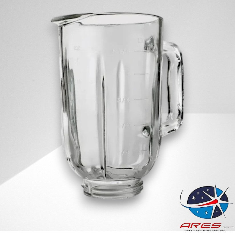 Vaso Vidrio Genérico Para Licuadora Durapro/turbopro Sin tapa